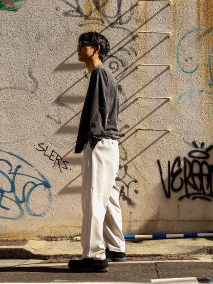 "OFF ROAD" WELL WORN L/S TEE / Black