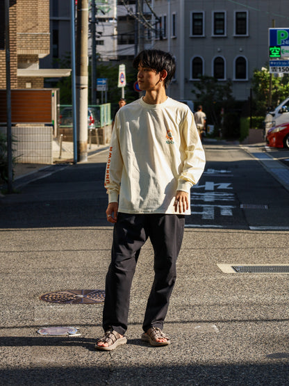 "SUNBEAM" L/S TEE / Natural