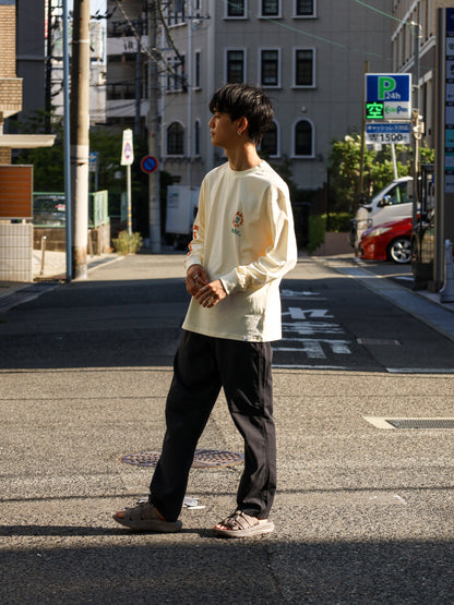 "SUNBEAM" L/S TEE / Natural
