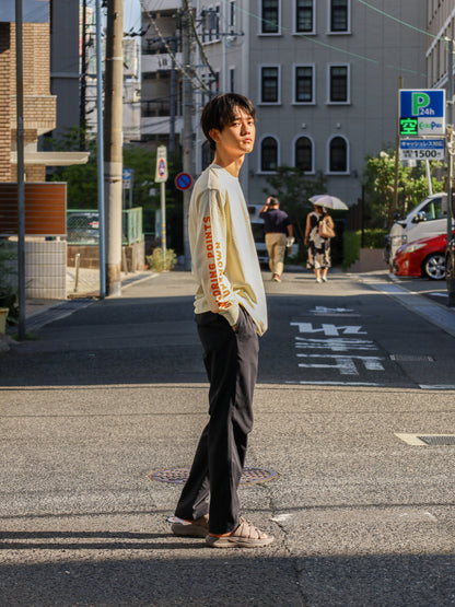 "SUNBEAM" L/S TEE / Natural