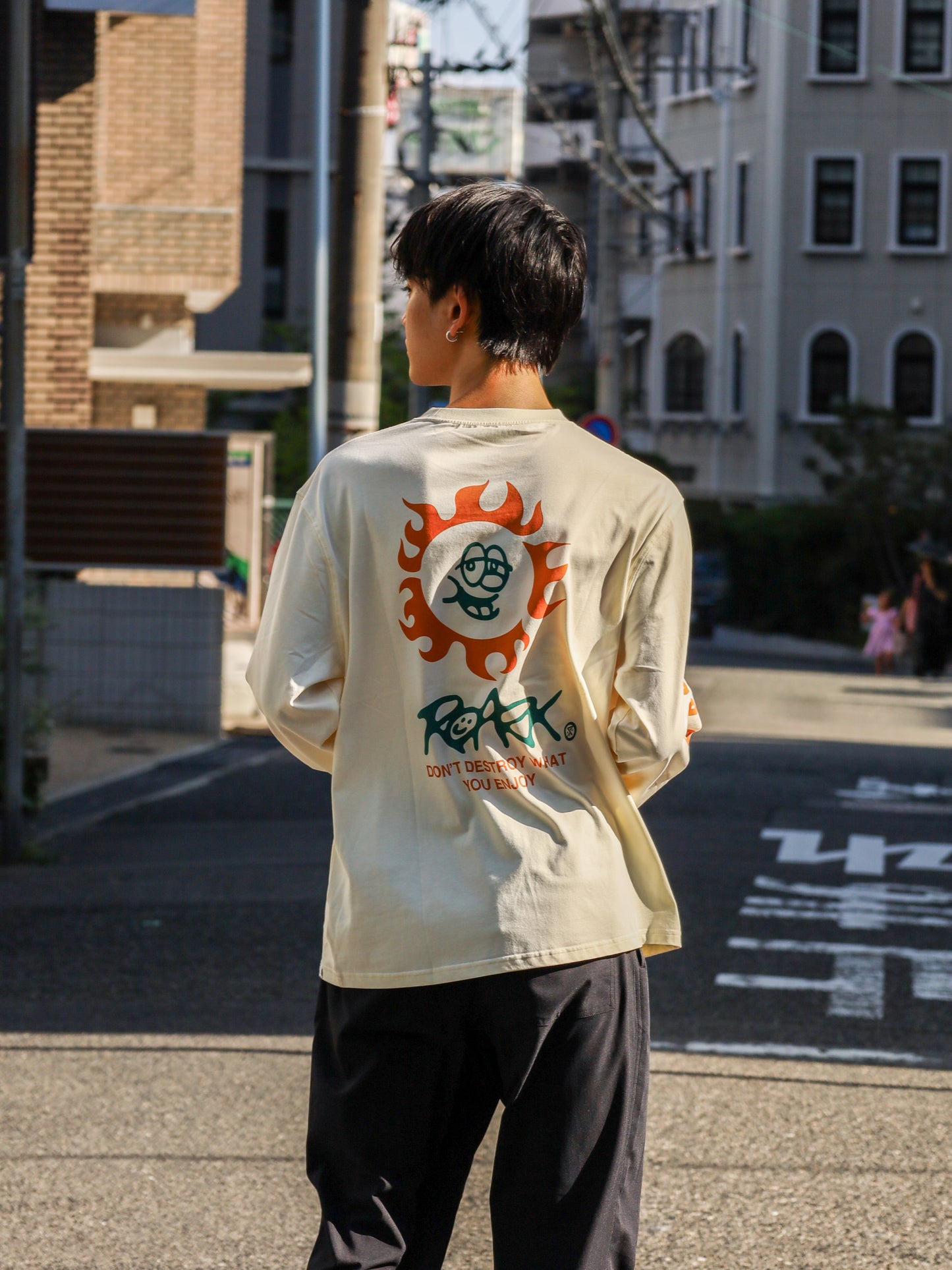 "SUNBEAM" L/S TEE / Natural