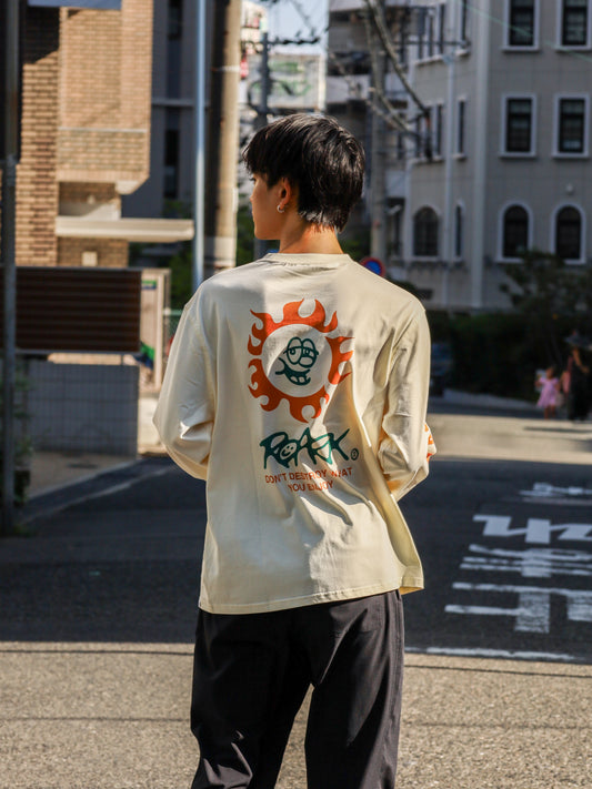 "SUNBEAM" L/S TEE / Natural