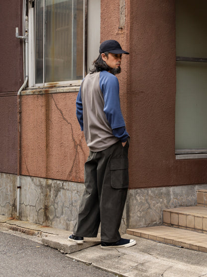 RAGLAN LAYERED LONG TEE / Limited color