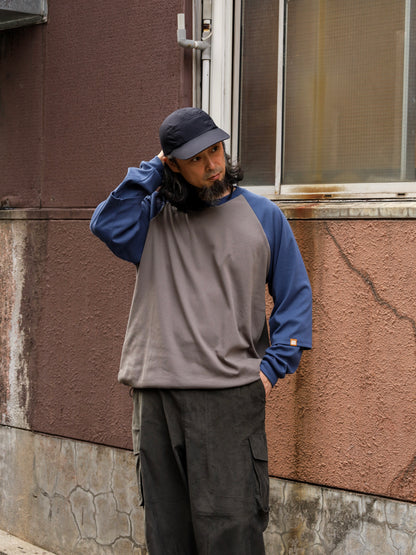 RAGLAN LAYERED LONG TEE / Limited color