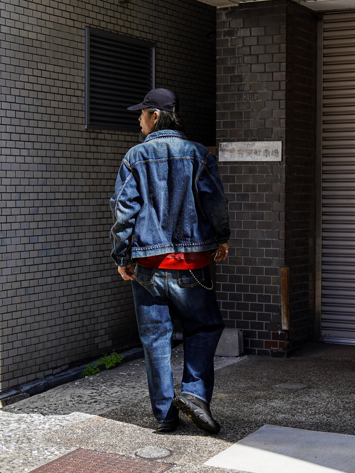 DAMAGED DENIM JACKET / Dark Indigo