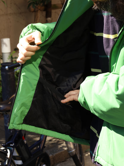 PADDED HOODY / Green