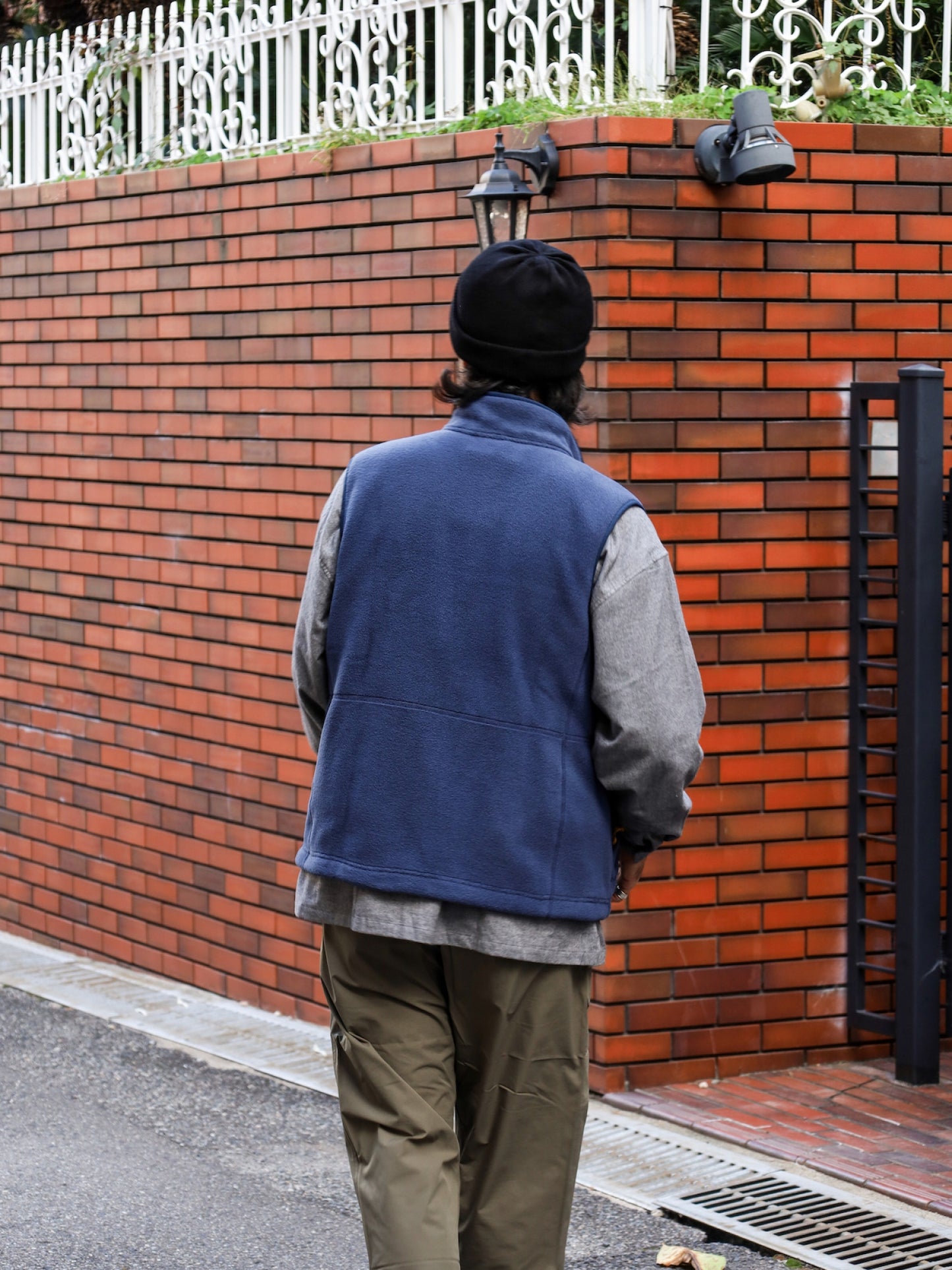 MEN'S MOUNTAIN CLASSIC FLEECE VEST / Nautical Navy