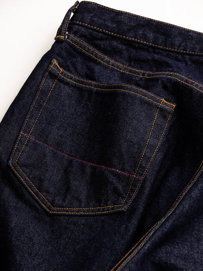 80's WIDE 5P PANTS / Indigo (one wash)