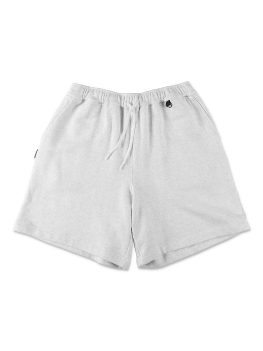 PURE WIDE SWEAT SHORTS / Ash Grey