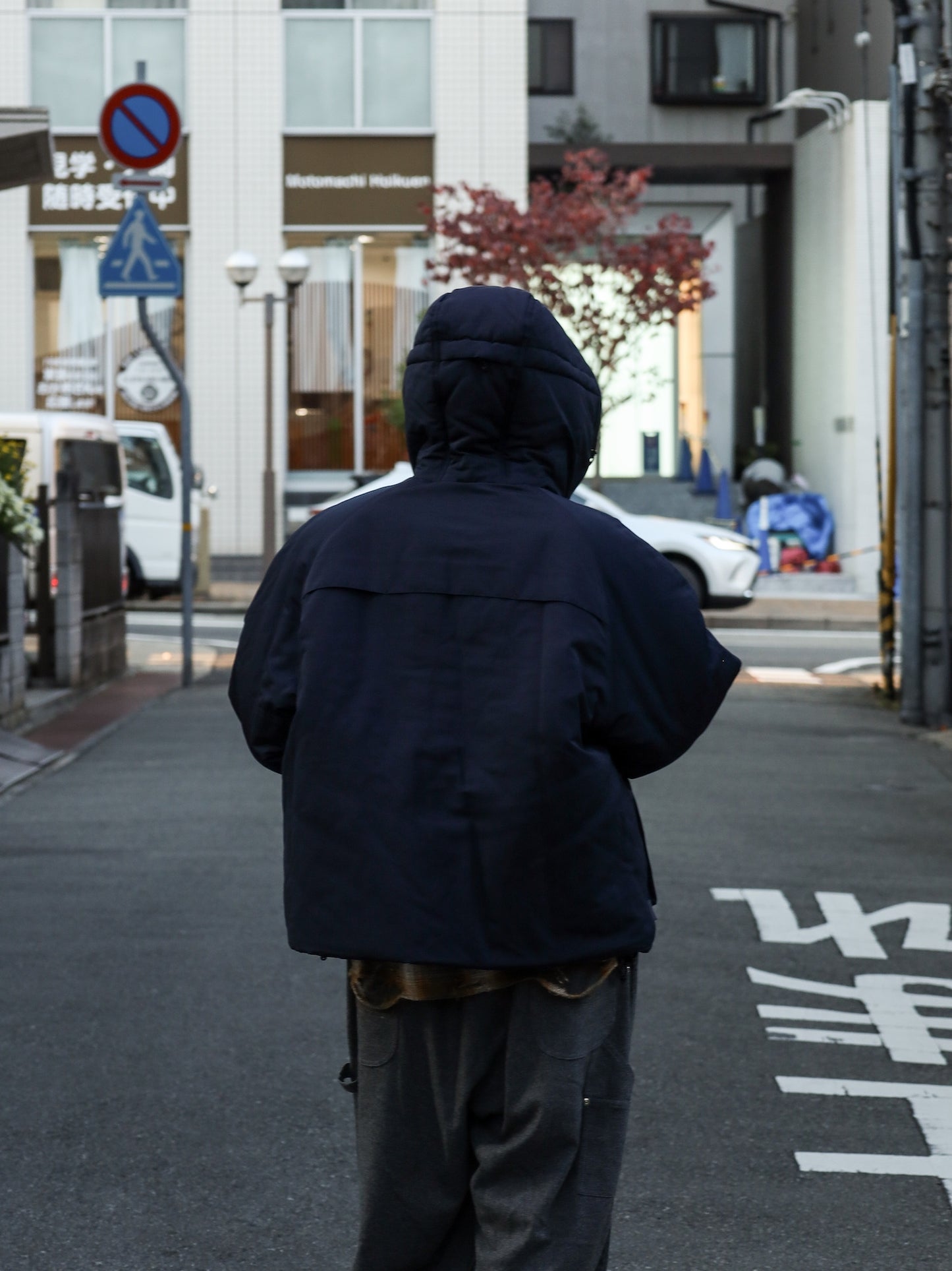 VENTILATION PUFF JACKET / Navy
