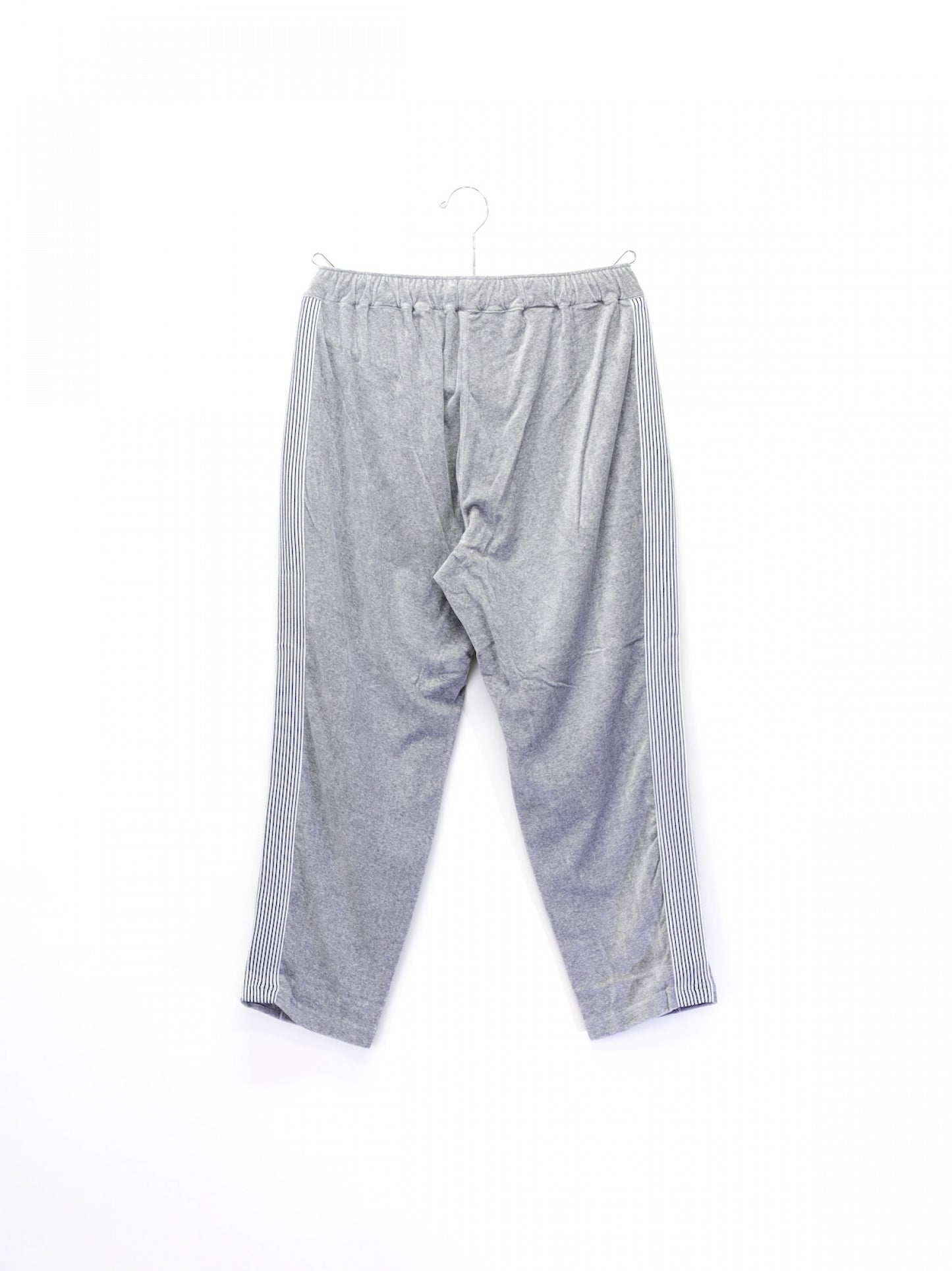 VELOUR TRACK PANTS / Grey