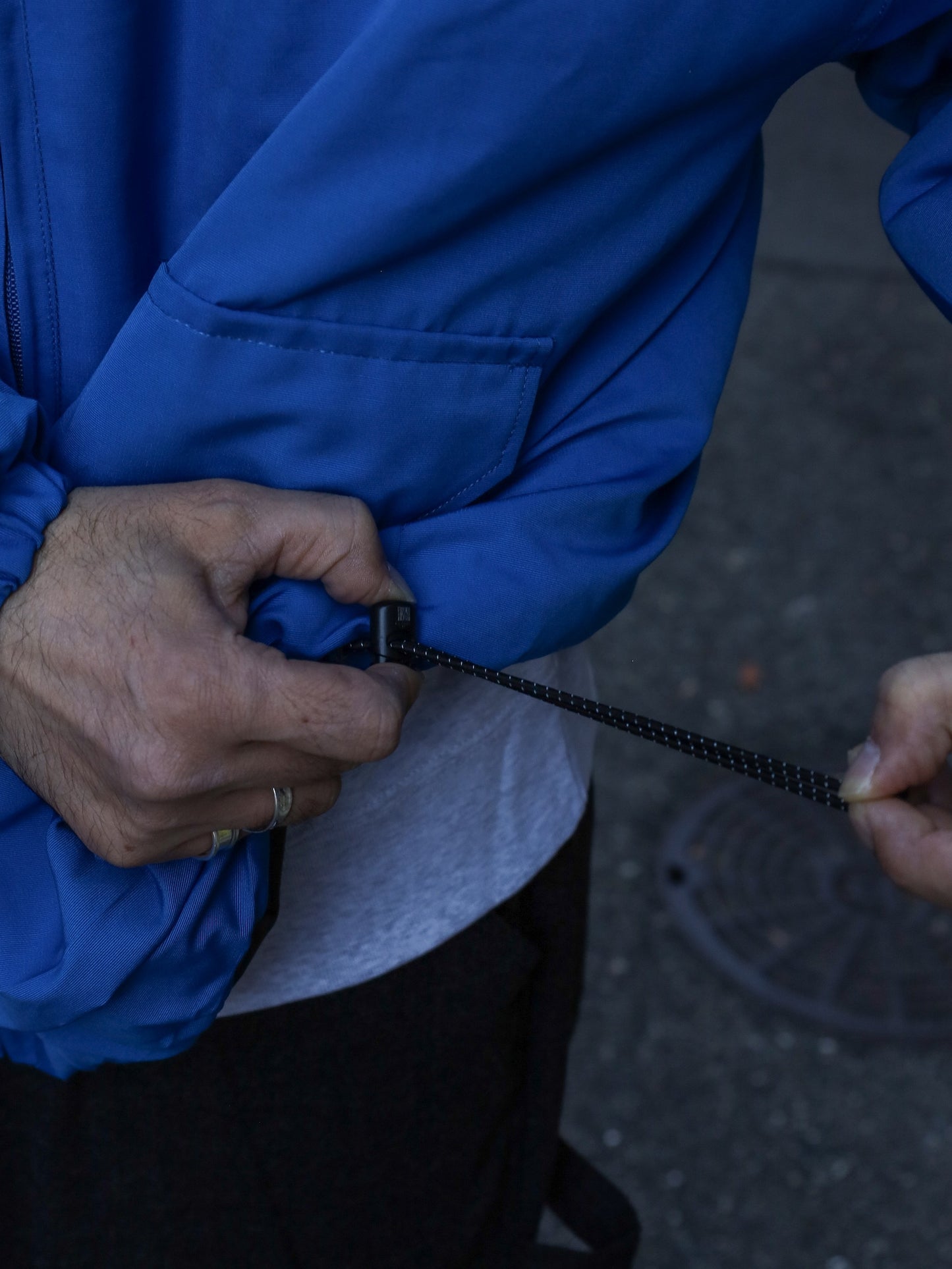 VENTILATION PUFF JACKET / Blue