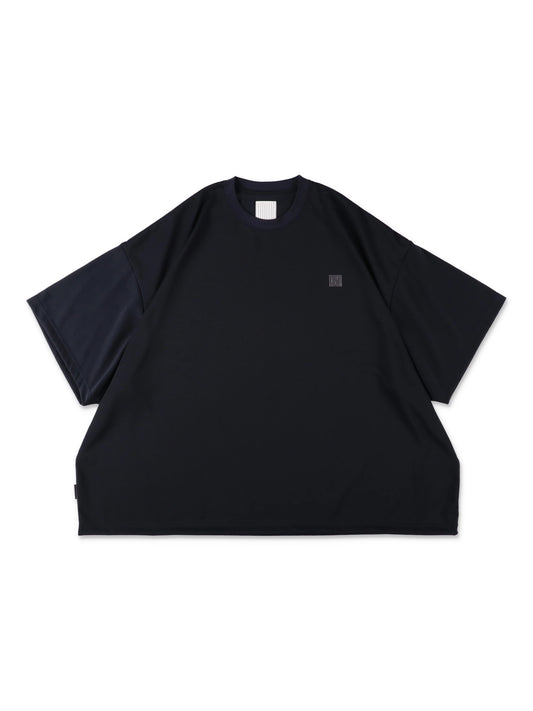 LOGO SUPER BIG TECH SS TEE / Navy