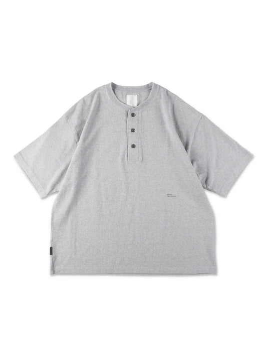 HENRY NECK SS TEE / Grey M