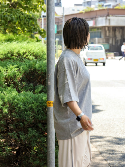BASIC S/S TEE / Grey