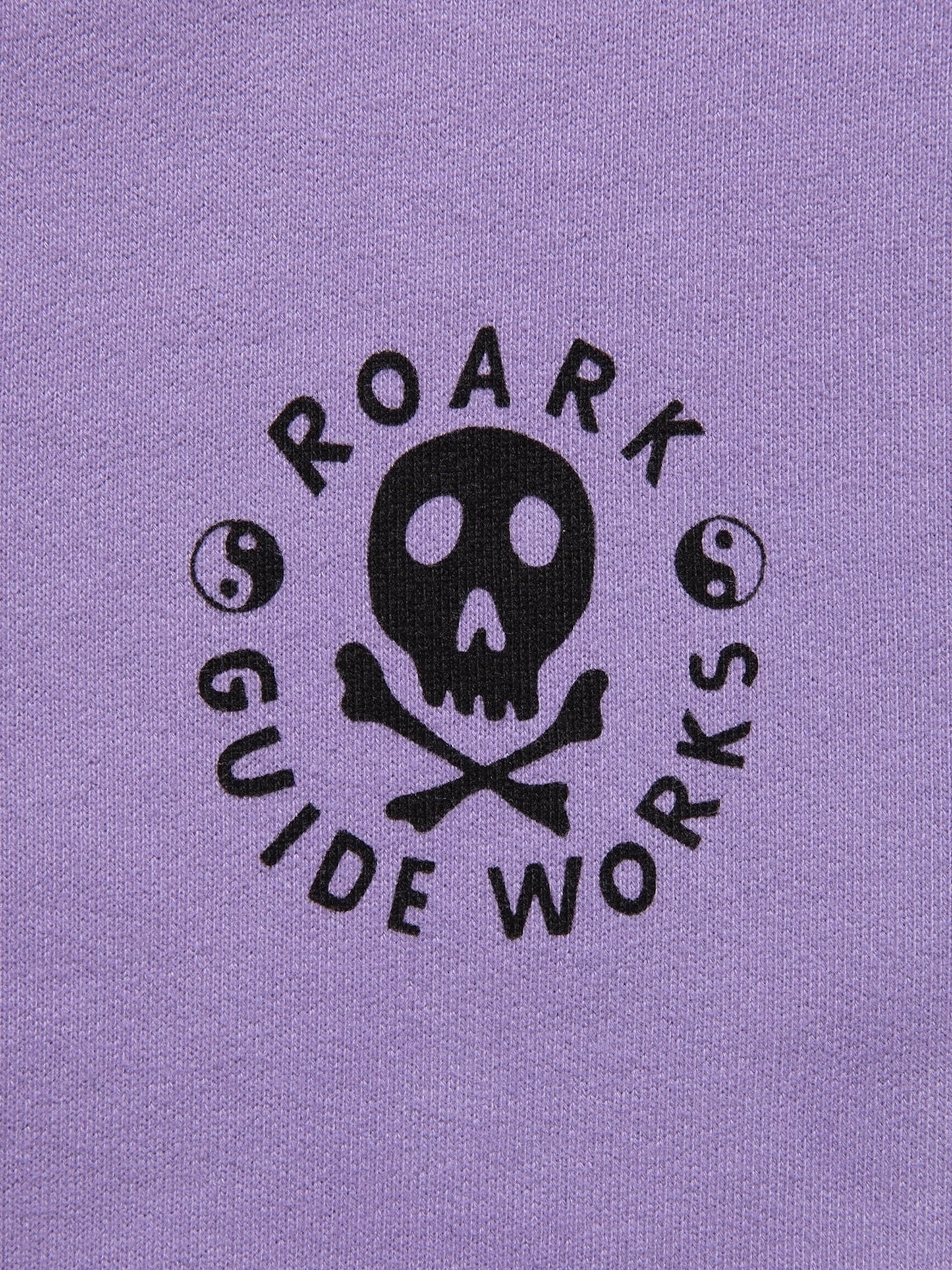 "GUIDE WORKS" TIE DYE P/O HOODED SWEAT / Purple haze shibori