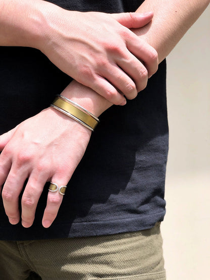 OWN WAY RING / SILVER×BRASS