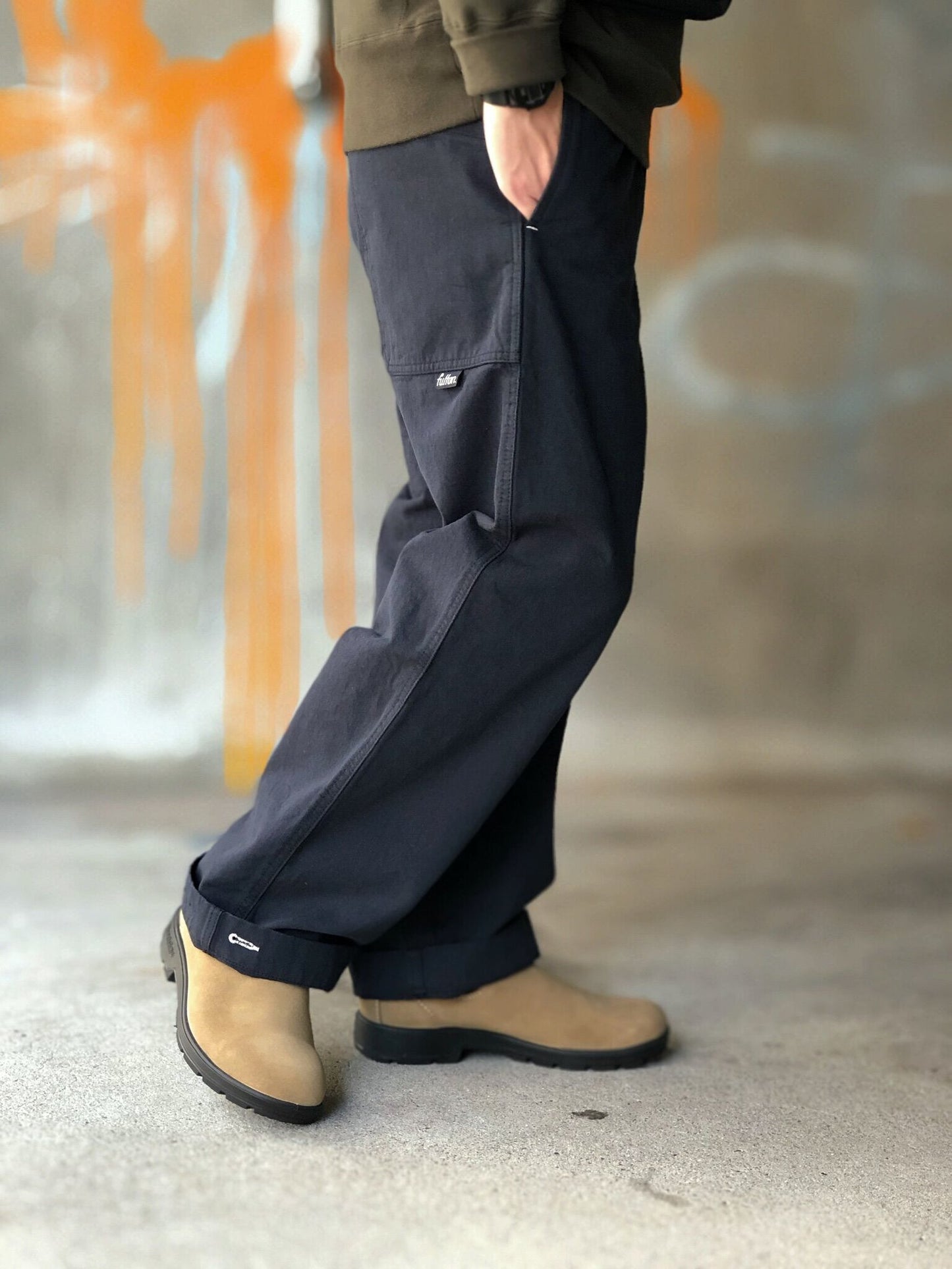LIKE "VINTAGE" CHINO PANTS / NAVY