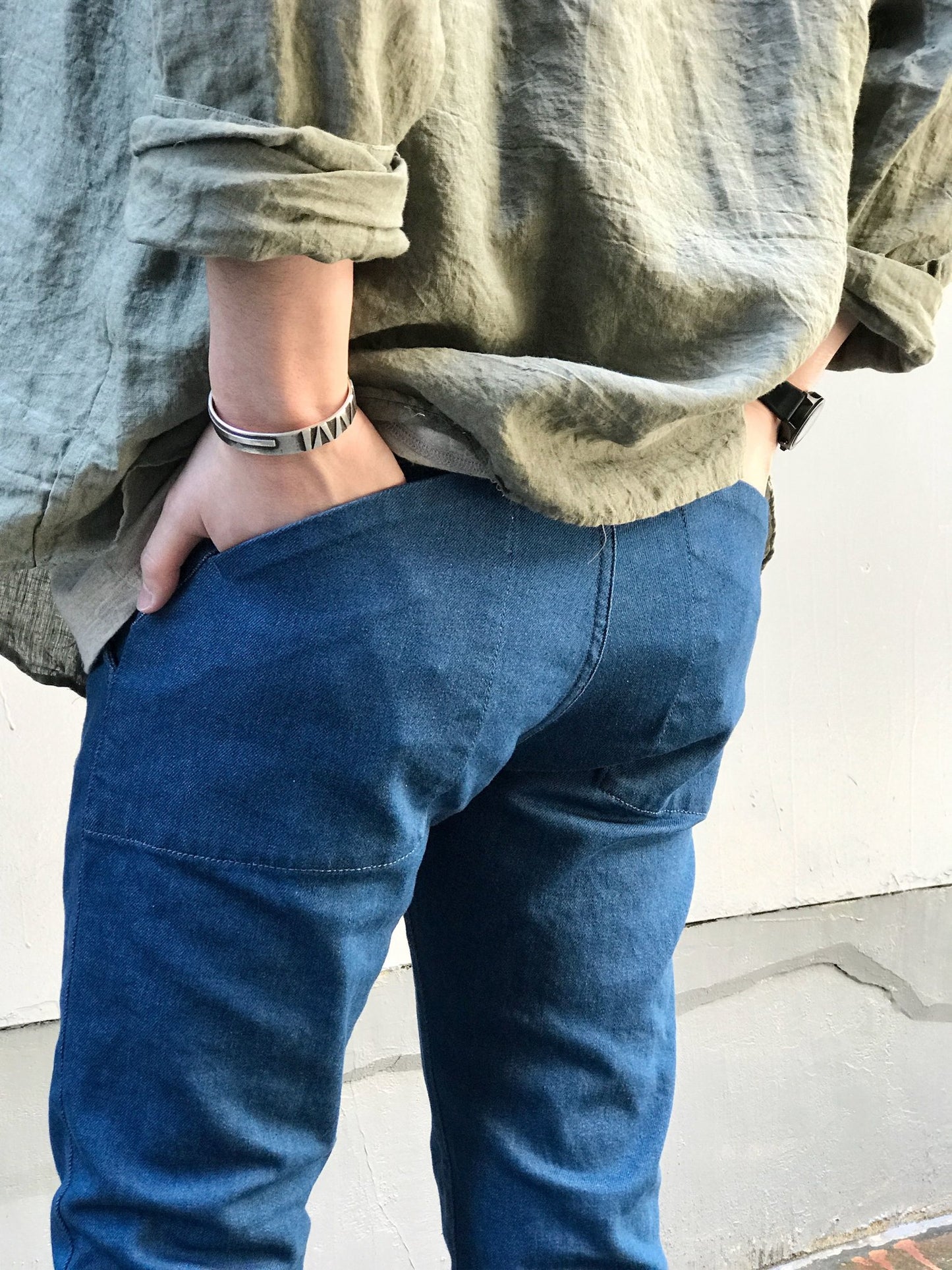TILLARY DENIM PANTS / BLUE