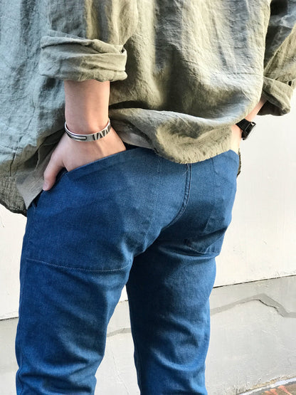 TILLARY DENIM PANTS / BLUE