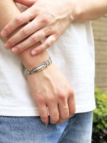 ALEX SANCHEZ SILVER BANGLE / TYPE B