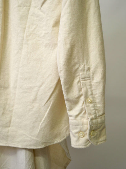 301NW / ネル起毛ダスティーワッシャーエイタシャツ / オフホワイト