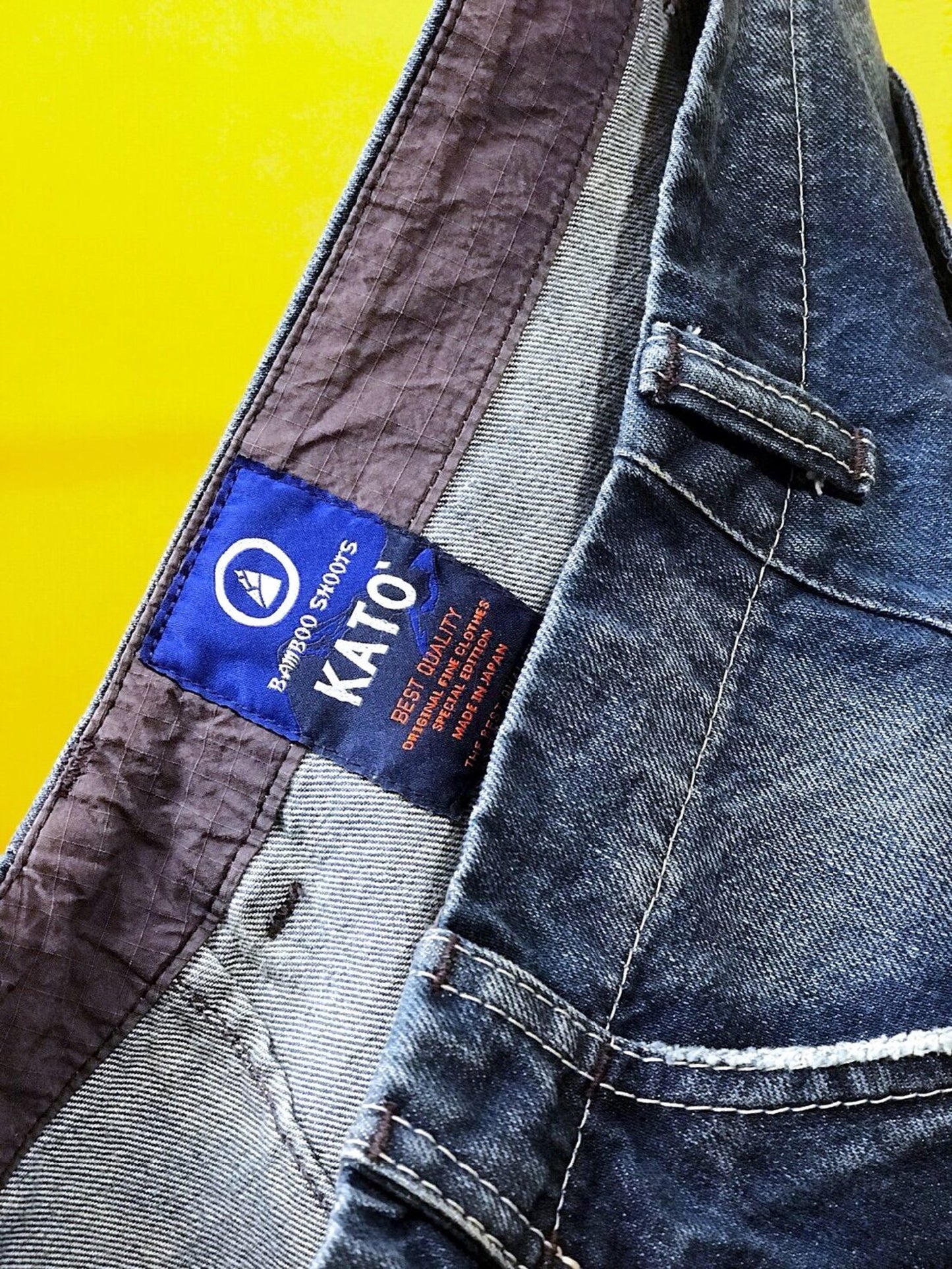 Side Patch Pocket Shorts / vintage wash