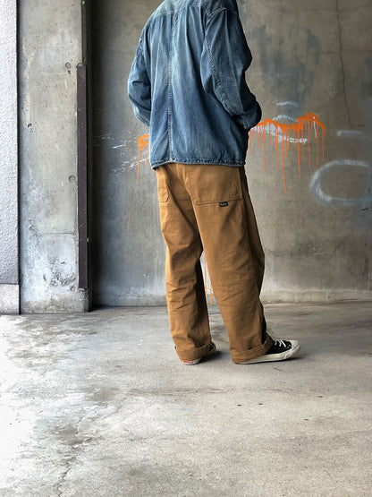 LIKE "VINTAGE" CHINO PANTS / BROWN