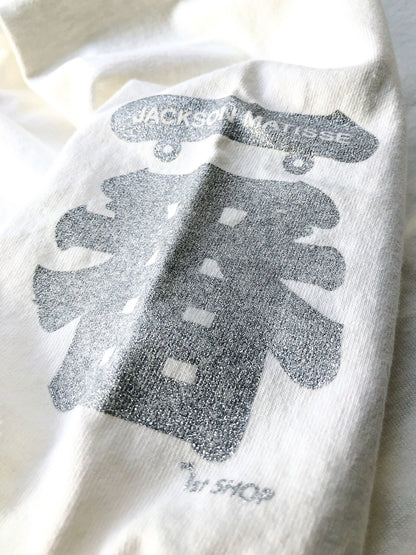 JM19SS1S03 / THE 1ST SHOP × JM LONG SLEEVE POCKET TEE / WHITE