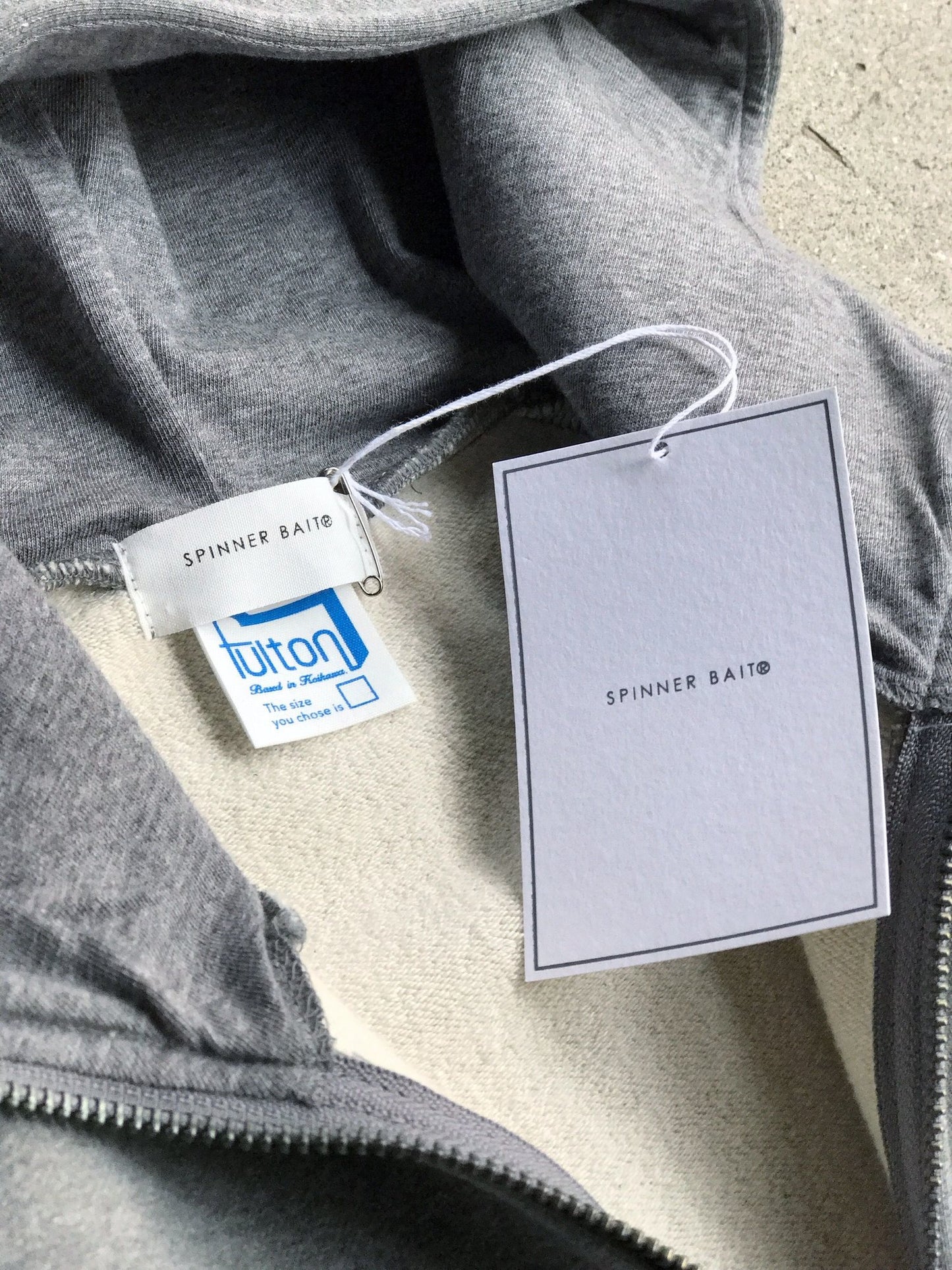 HIGH LINE BIYON ZIPUP HOODIE / GRAY