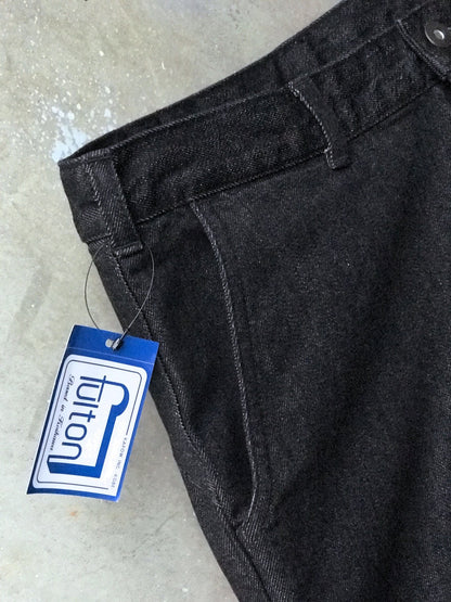 TILLARY DENIM PANTS / BLACK