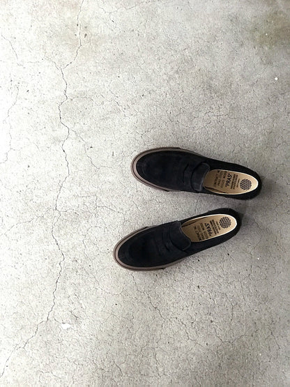 PRAS-CF04-003 / COMFY LOAFERS / BLACK/BROWN