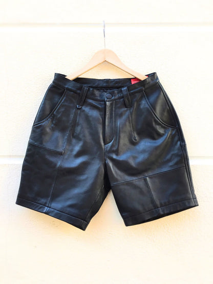 Necessary Leather Shorts / black