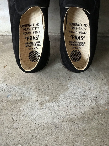 PRAS-CF04-003 / COMFY LOAFERS / BLACK/BROWN