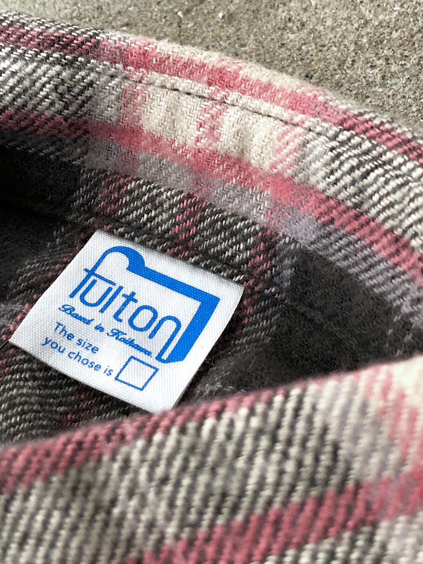 GOWANUS JKT(FLANNEL CHECK) / BLACK