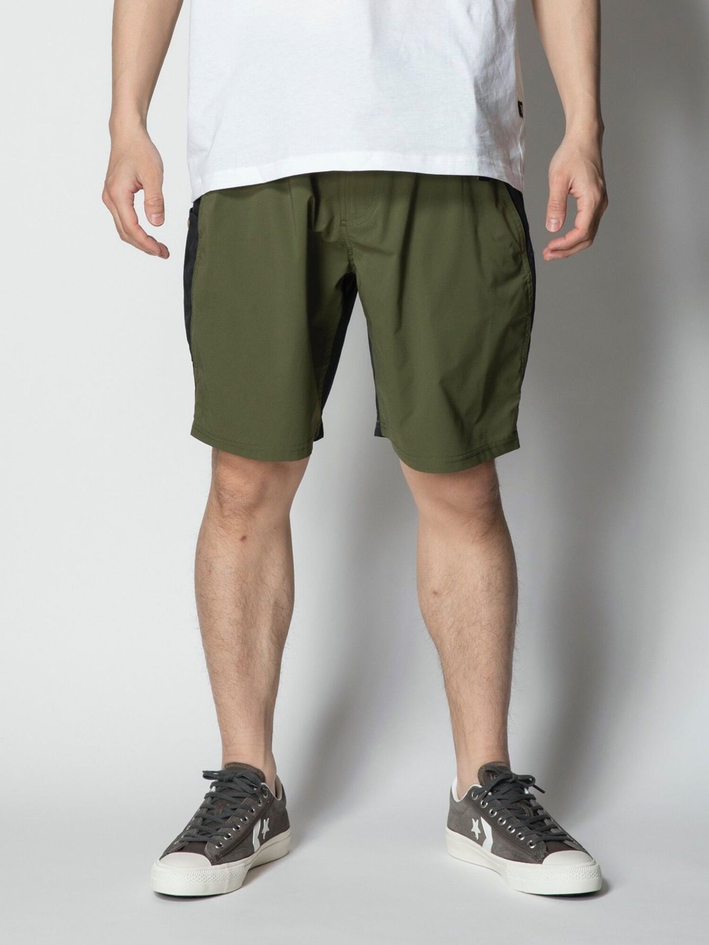 RSJ720 / BOATMAN TECH SHORTS / ARMY