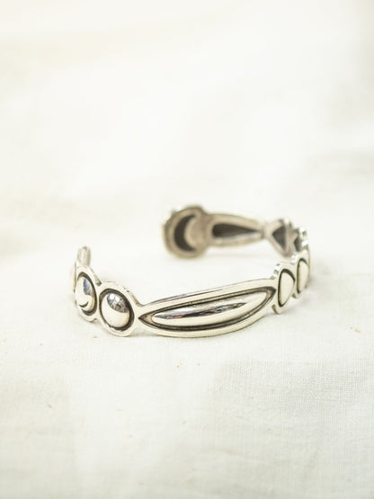 ALEX SANCHEZ SILVER BANGLE / TYPE B