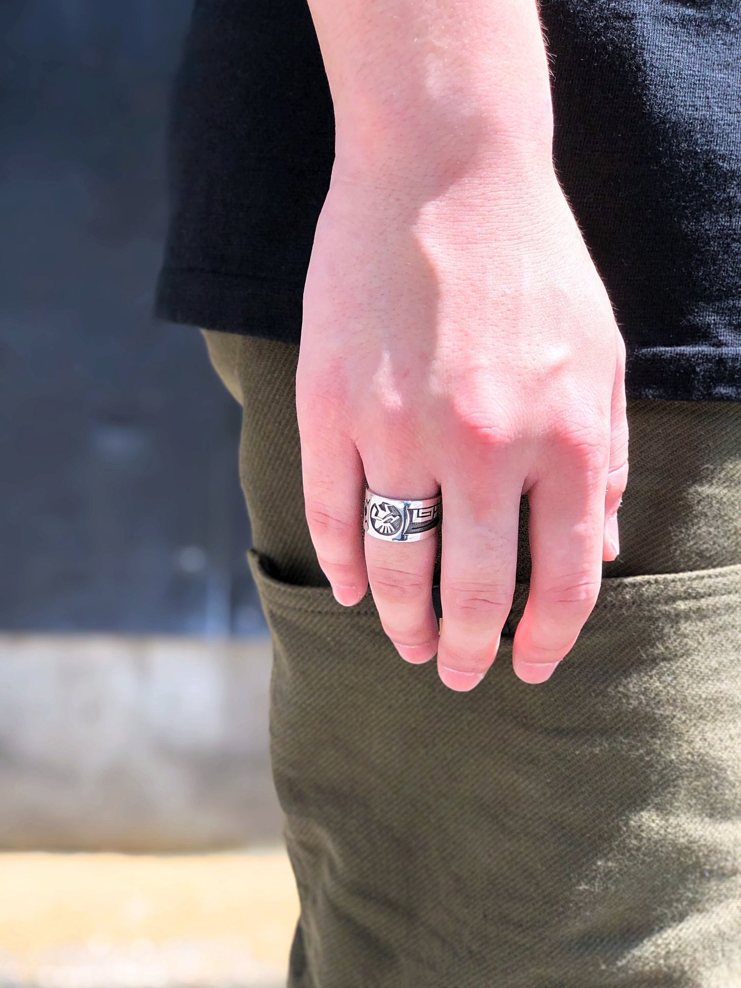 LUCION KOINVA SILVER RING