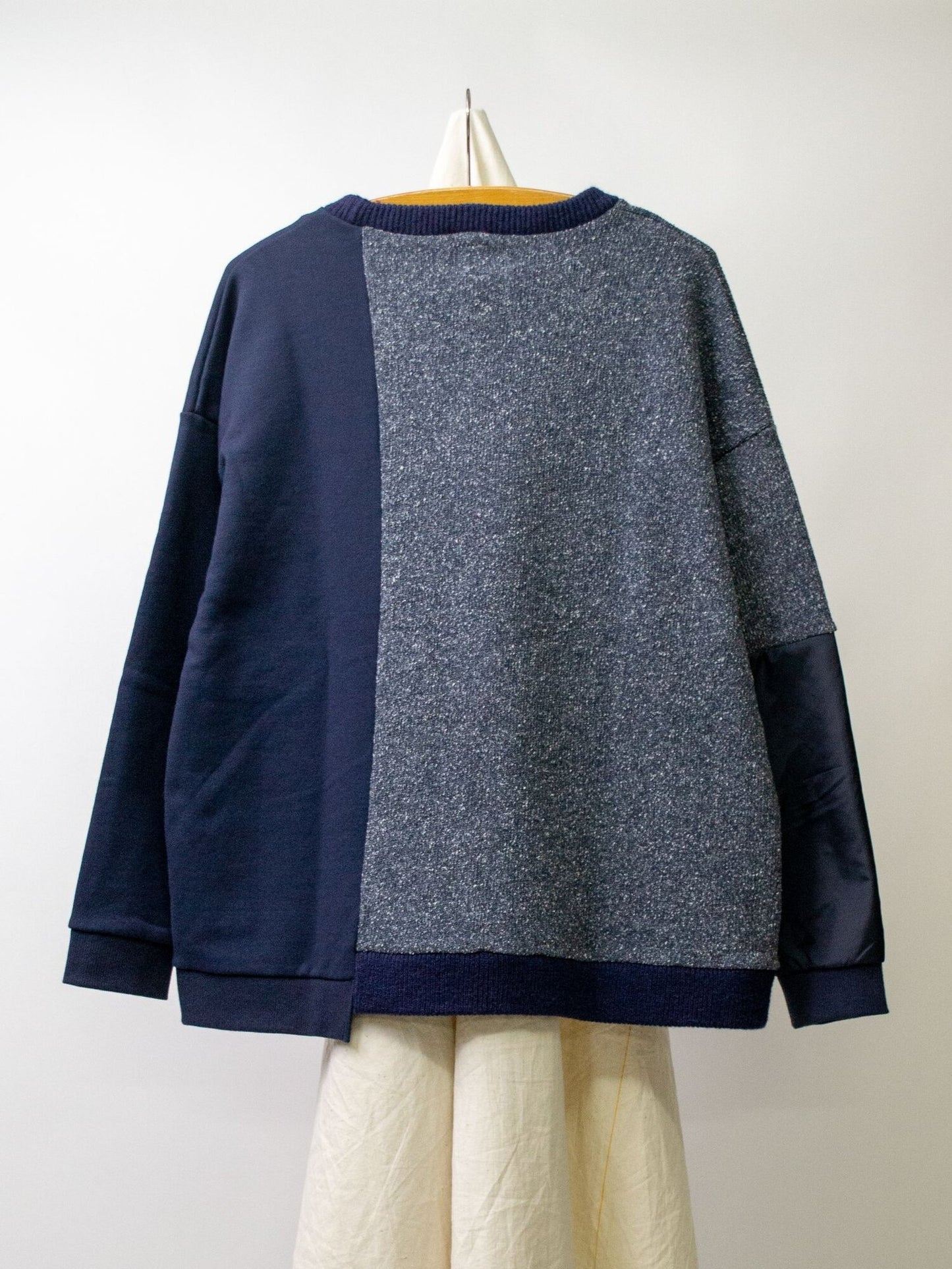 TPS-288 / GRUNGEBOY KNIT for FLATBUSH / NAVY