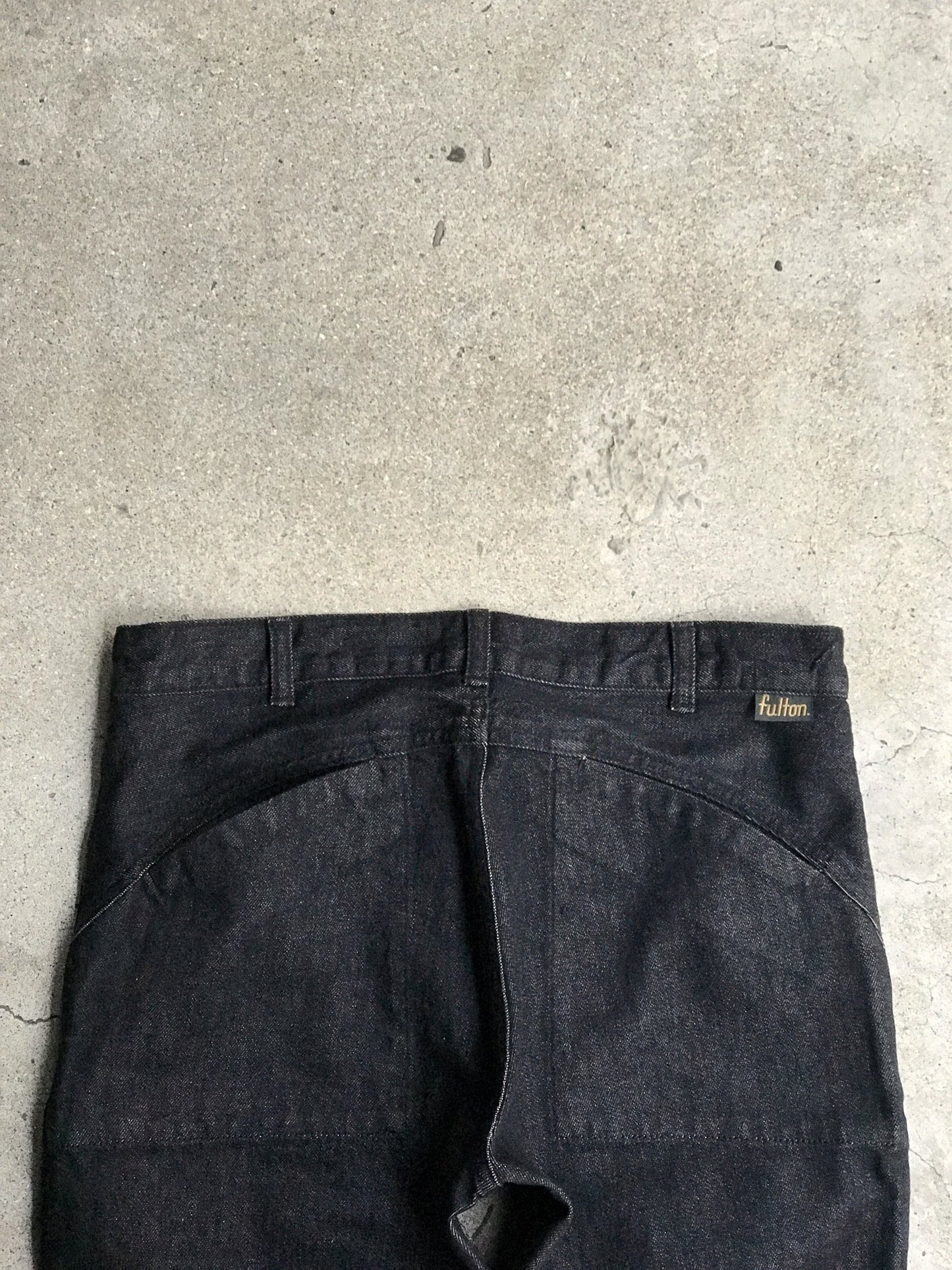 TILLARY DENIM PANTS / BLACK