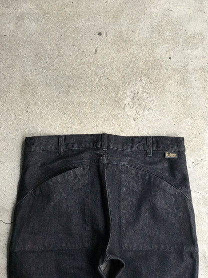TILLARY DENIM PANTS / BLACK