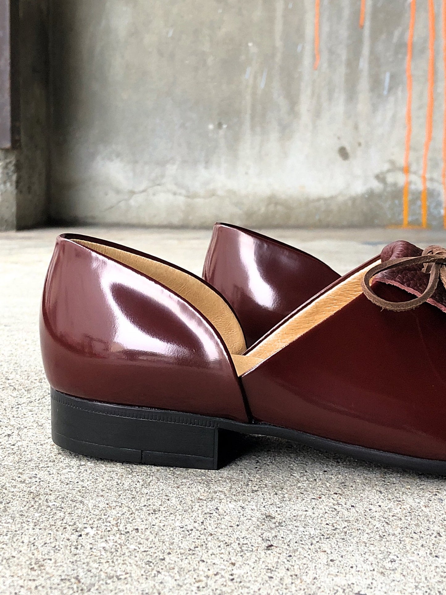 VOO-A-202 / 2WAY SPOCK(MENS) by HARUTA / BROWN