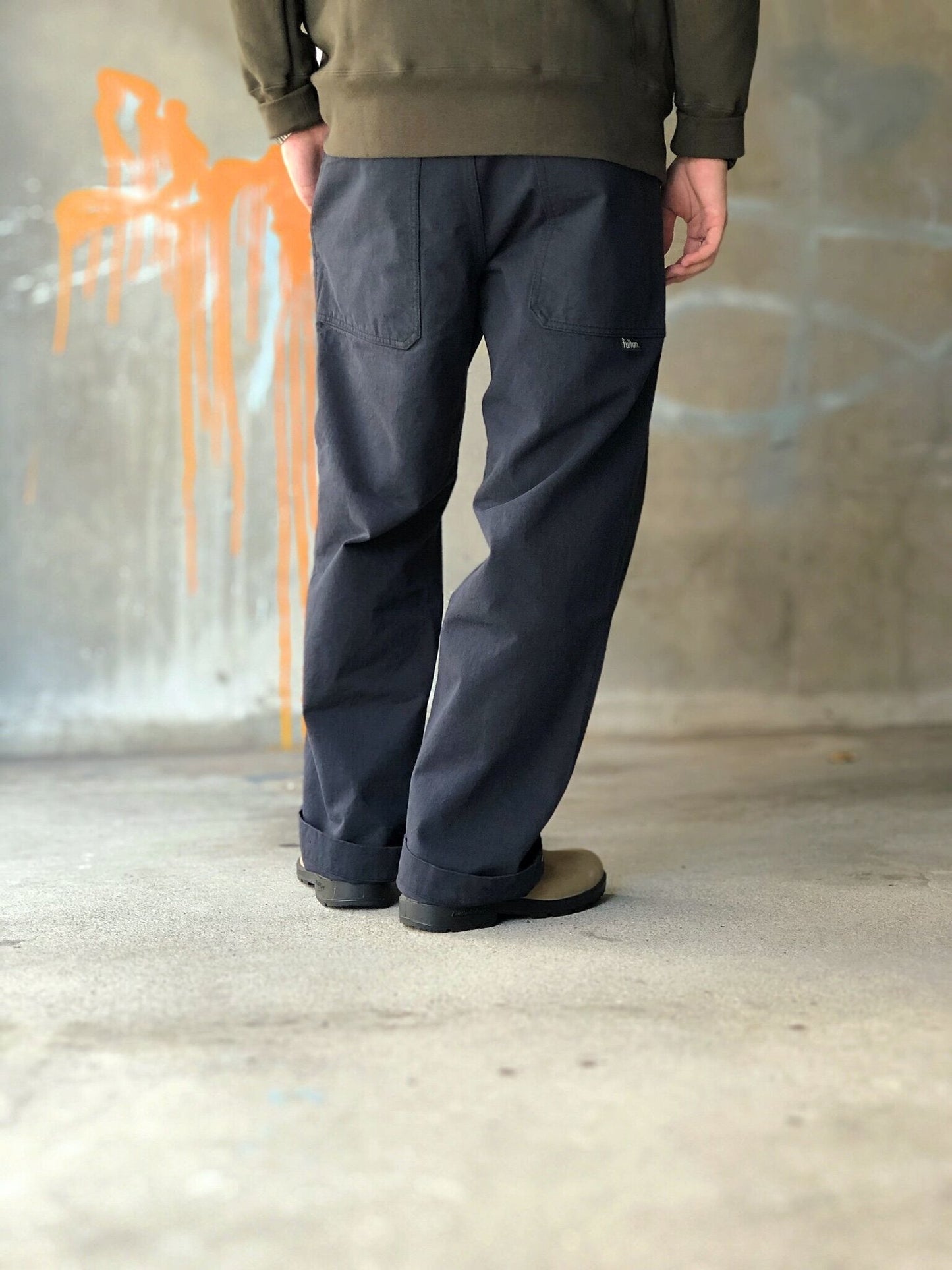 LIKE "VINTAGE" CHINO PANTS / NAVY