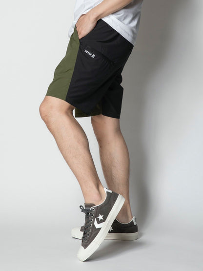 RSJ720 / BOATMAN TECH SHORTS / ARMY