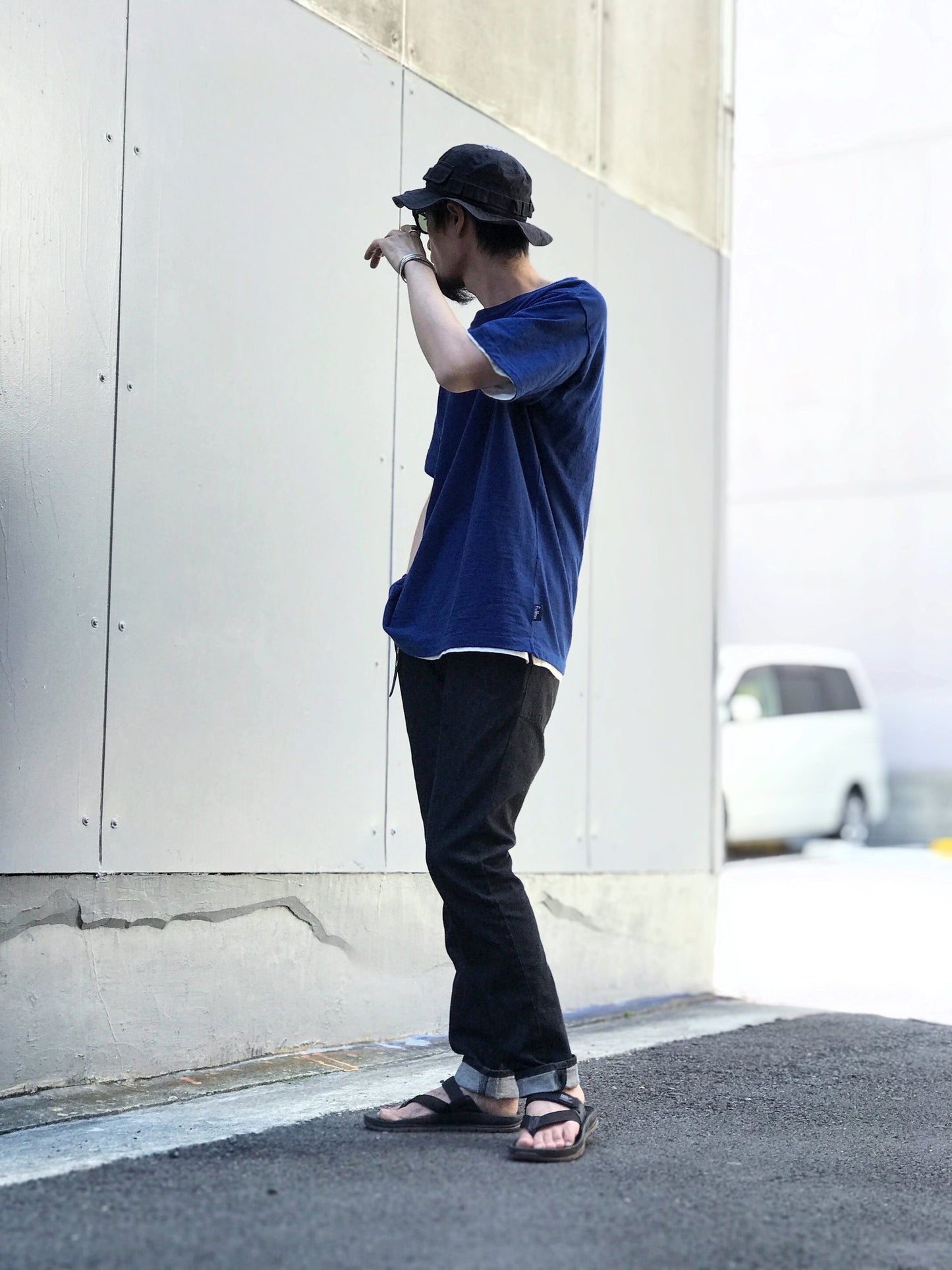 TILLARY DENIM PANTS / BLACK
