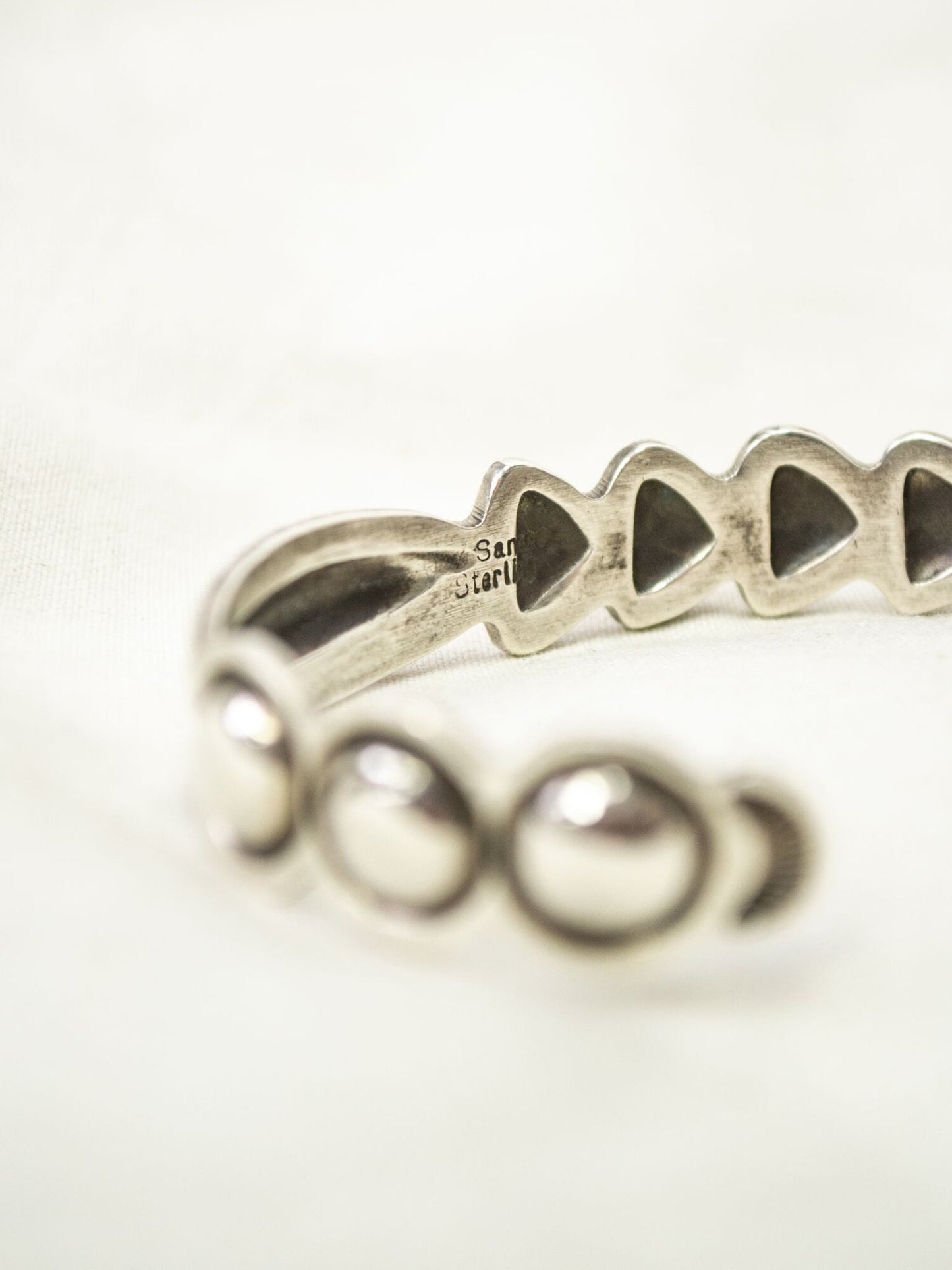 ALEX SANCHEZ SILVER BANGLE / TYPE B