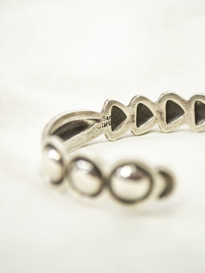 ALEX SANCHEZ SILVER BANGLE / TYPE B