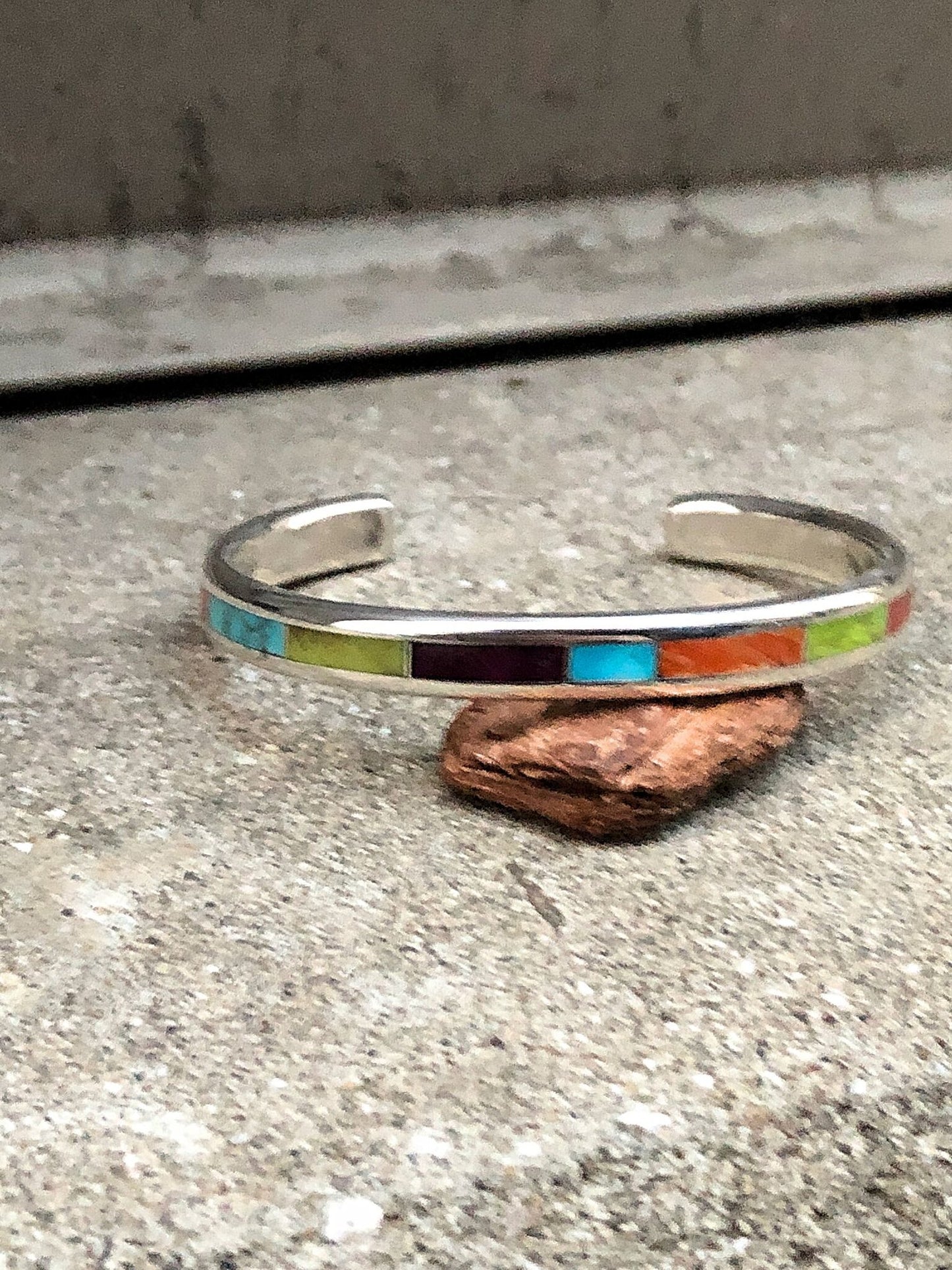 LARRY LORETTO INLAY BANGLE / TYPE I