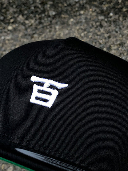 百 CAP / BLACK/WHITE