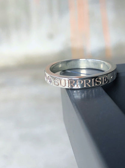 VOO-A-017 / COMBI RING / SILVER